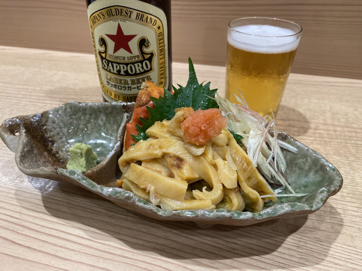j___yama's tweet photo. 仙台でホヤ🍍 https://t.co/L0H5Bgbohj