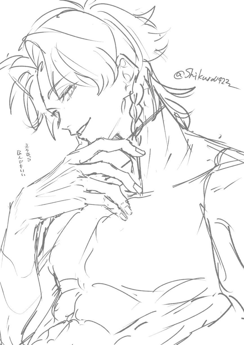Shikuro0423_'s tweet photo. 最近やる楽な手の描き方(気合い)
結局のところｴｯならなんでもいい💪 https://t.co/6n2ud2DE1P