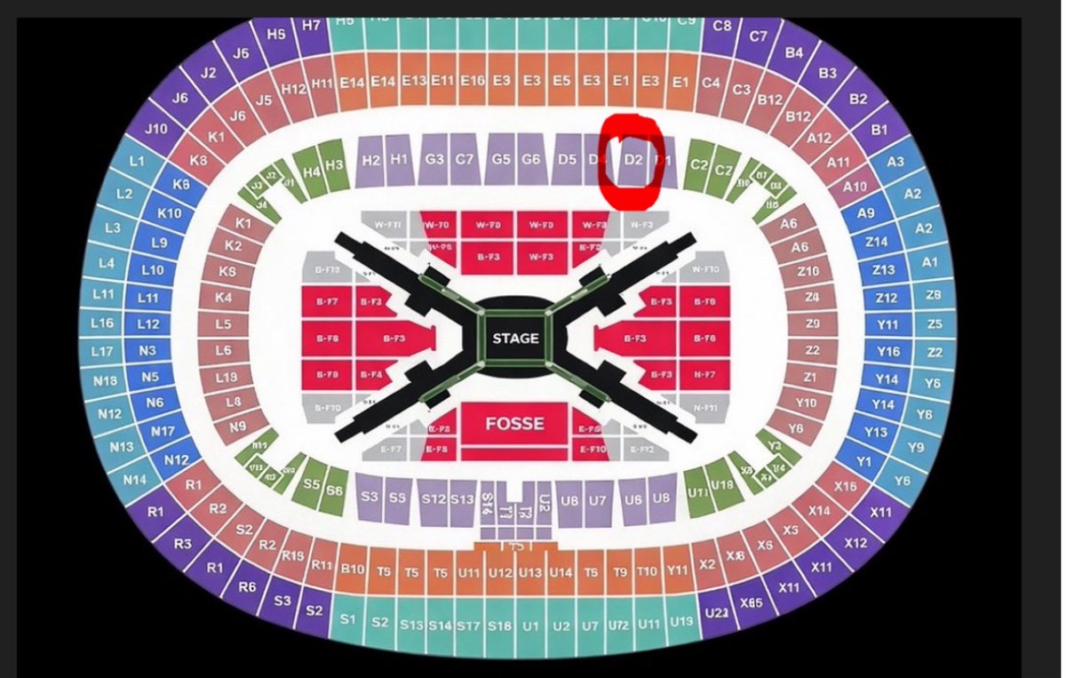waaabadada's tweet photo. Sadly my friend couldnt make it to Paris con 😭😭 Selling one (1) Paris D1 BTS Arirang World Tour Section D2 ticket https://t.co/IWEkAgK8tZ