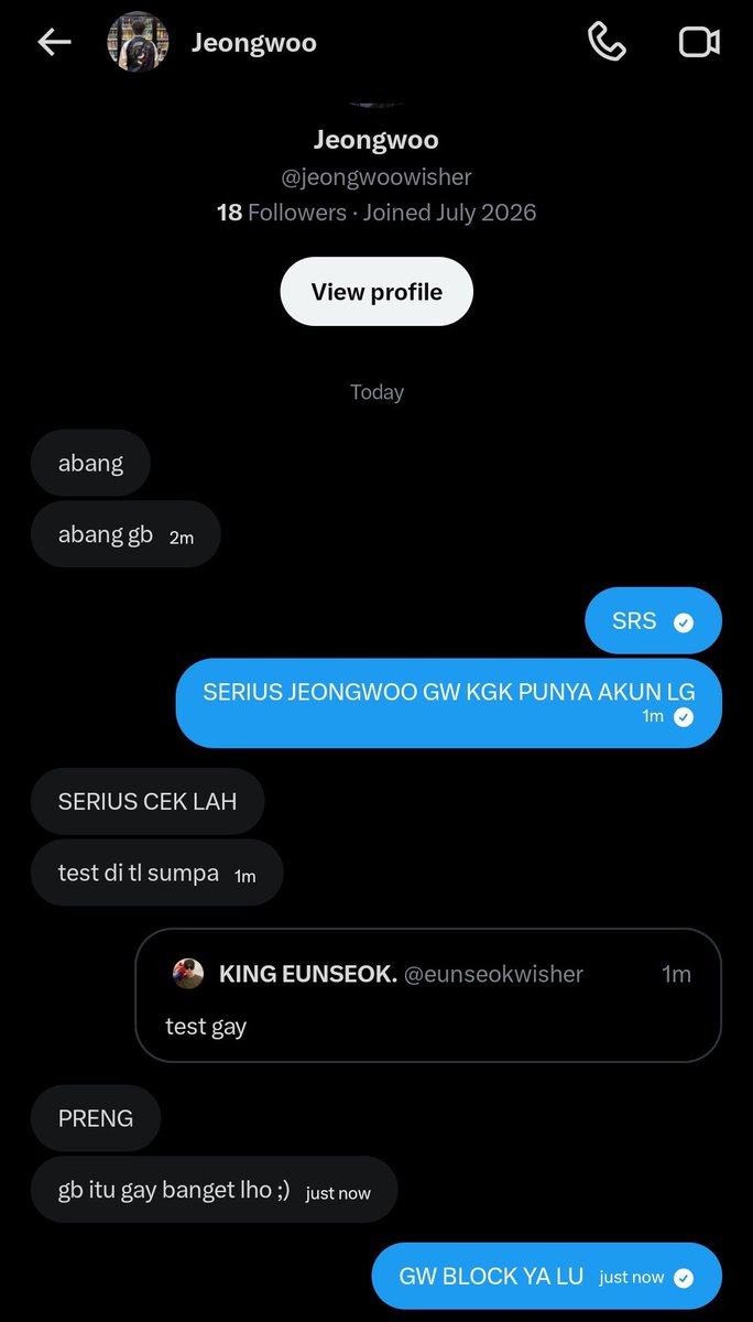 eunseokwisher's tweet photo. liat kelakuan anak lu @wishforless https://t.co/atCXyp3uqC