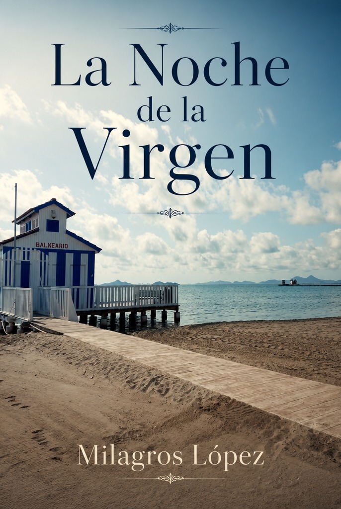 milamans's tweet photo. Novela corta: Mar Menor, Los Alcázares. Cuatro amigas se reencuentran después de cuarenta años. La sombra de un extraño suceso acaecido en la noche de la Virgen de 1977 las ha perseguido desde entonces. Sus vidas han tomado caminos muy diferentes, pero nunca han podido olvidar.