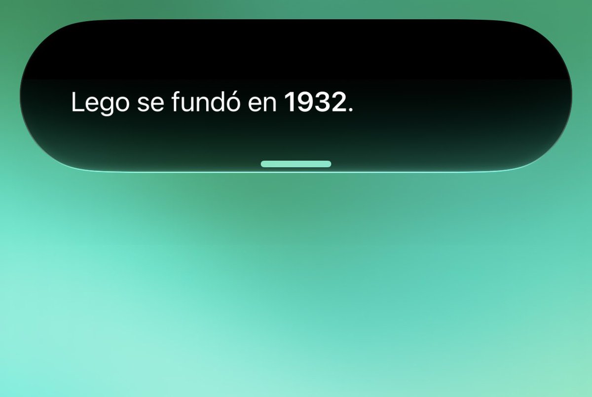 ifrnb's tweet photo. Aún no me acostumbro a preguntarle cosas a Siri y que me responda sin tener que ir a buscarlo a otro lugar. https://t.co/Budn6oyvaK