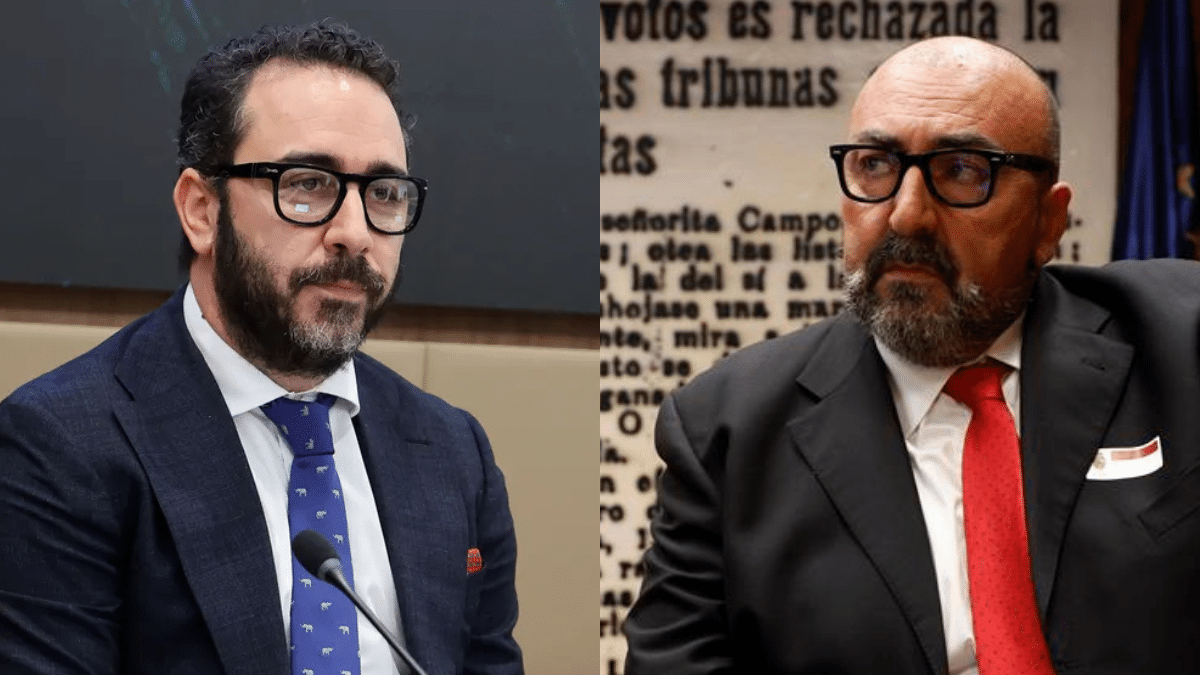 GermanGorraiz's tweet photo. ¿Es rentable ser topo de Balas y Luzón?
Aldama y Koldo García fueron colaboradores de la Guardia Civil y por ello fueron  condecorados pero luego Aldama se convirtió en topo de Balas y Luzon y Koldo no. 
Resultado: Uno con vacaciones pagadas a Ibiza y el otro a Soto del Real. https://t.co/SWZov76neI