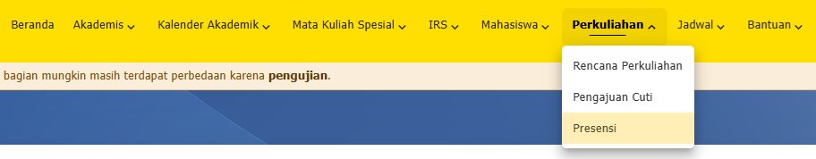 samuelshtst's tweet photo. akhirnya ada yang keren dari slcm: presensi https://t.co/LK5uFINu31