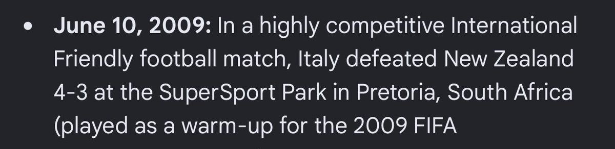 GertReynold's tweet photo. @6aubz_ @scrumming_ten @v_freedman @YungSkux Jeez what morons!
Italy beat NZ in 2009, see?👇🏻 https://t.co/Z0KHEq1pNi