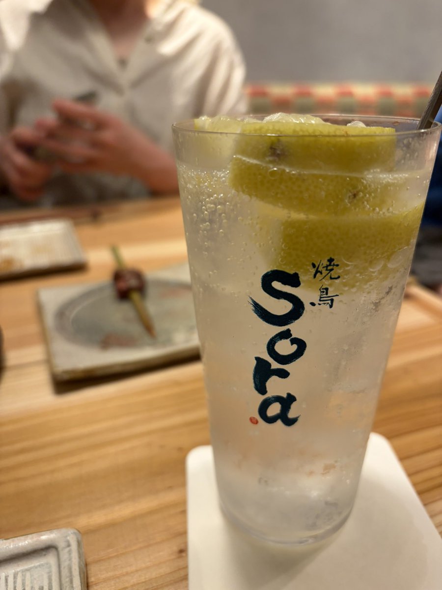maruRR's tweet photo. 新しく出来たお店に行ってみた #焼き鳥Sora https://t.co/eKHvLLFFfb