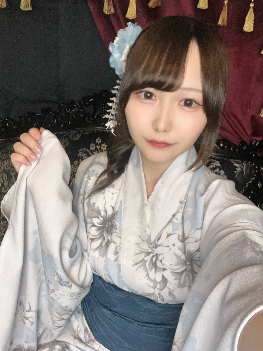huriru_devi_oki's tweet photo. 浴衣‼️
今までピンク系多かったけど最近水色はまりすぎて🩵かわいいかも
みんな浴衣似合いすぎてえぐかわいい、来るしかないです🚺
でりぽけさんも7️⃣周年です㊗️ハシゴ🉐 https://t.co/ljIiJCO7RD