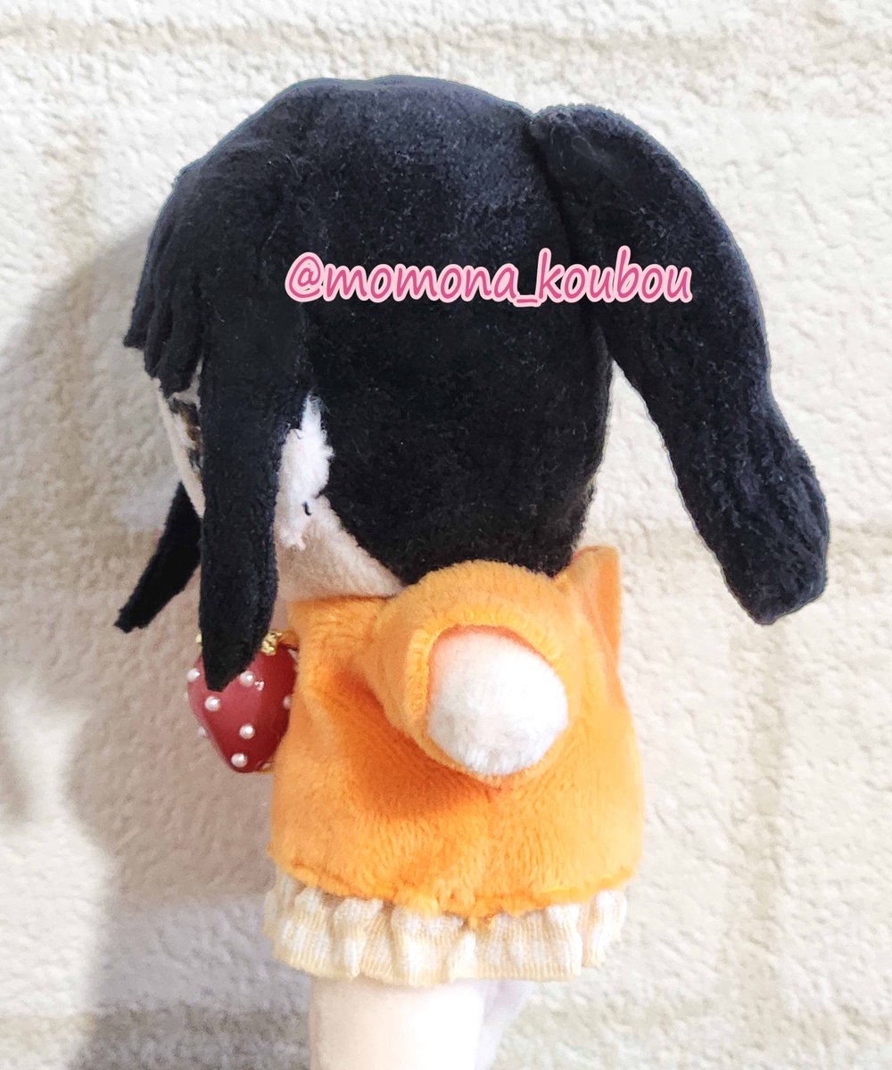 ぬいぐるみオーダー頂いたぬいちゃんのお洋服も完成いたしました
