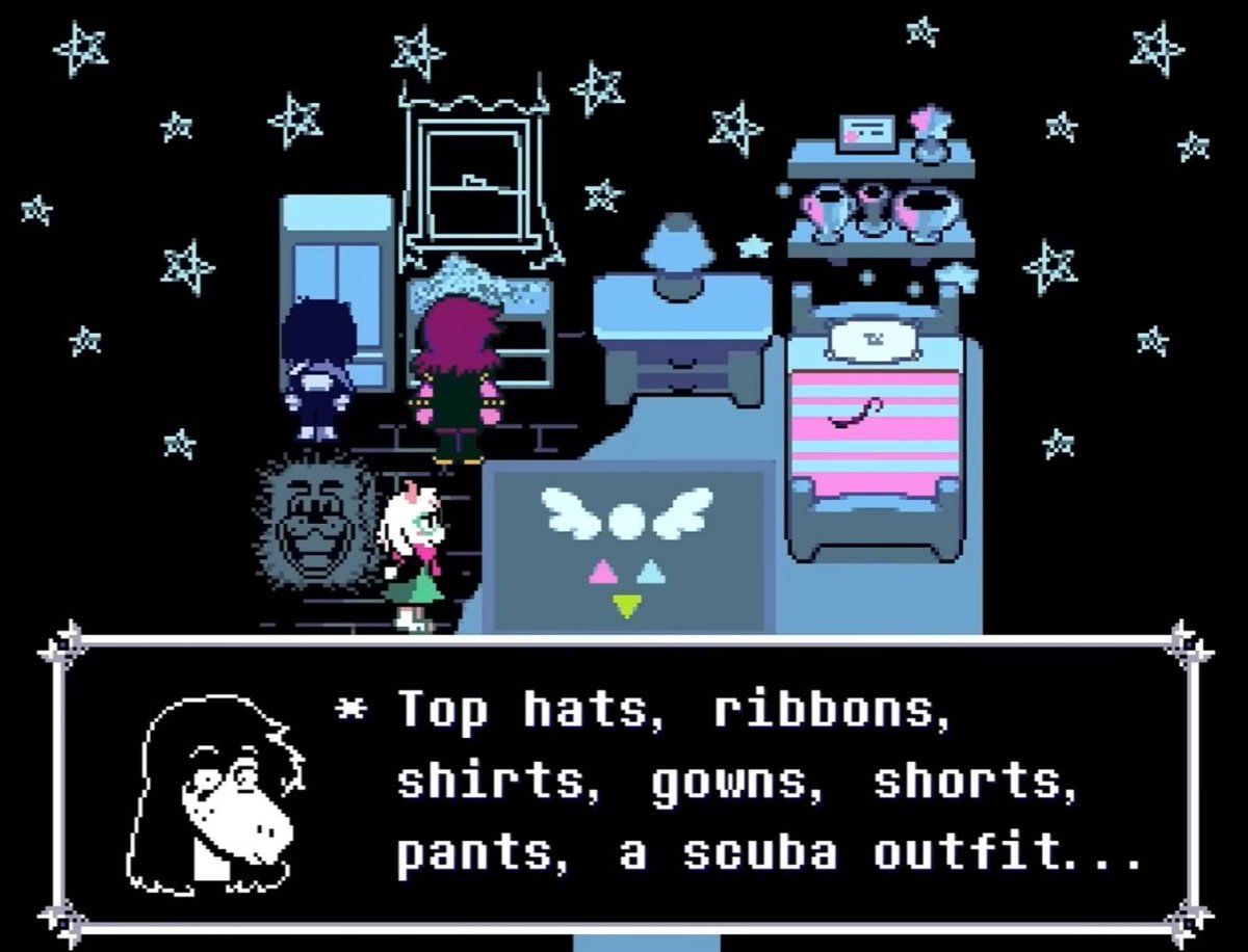 DELTARUNE POSTING tweet media