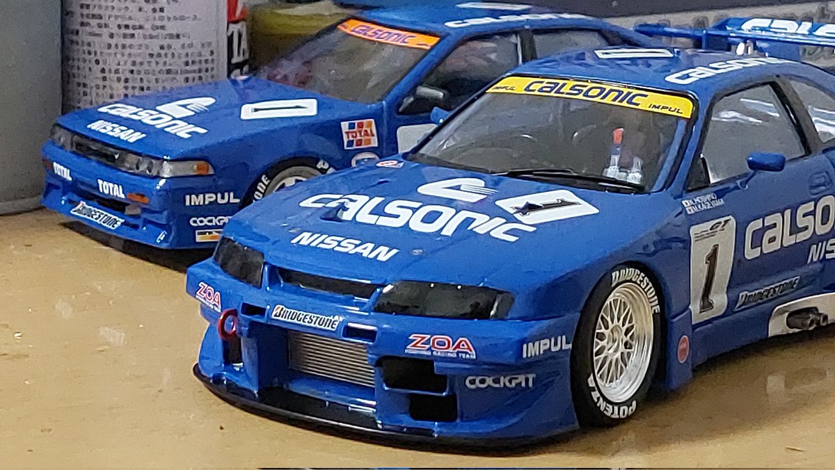 bpx_shiba's tweet photo. タミヤ カルソニックスカイライン(R33)完成しました〜

普通に組んだだけ( ´•ᴗ•ก ) https://t.co/s4rHrptVrX