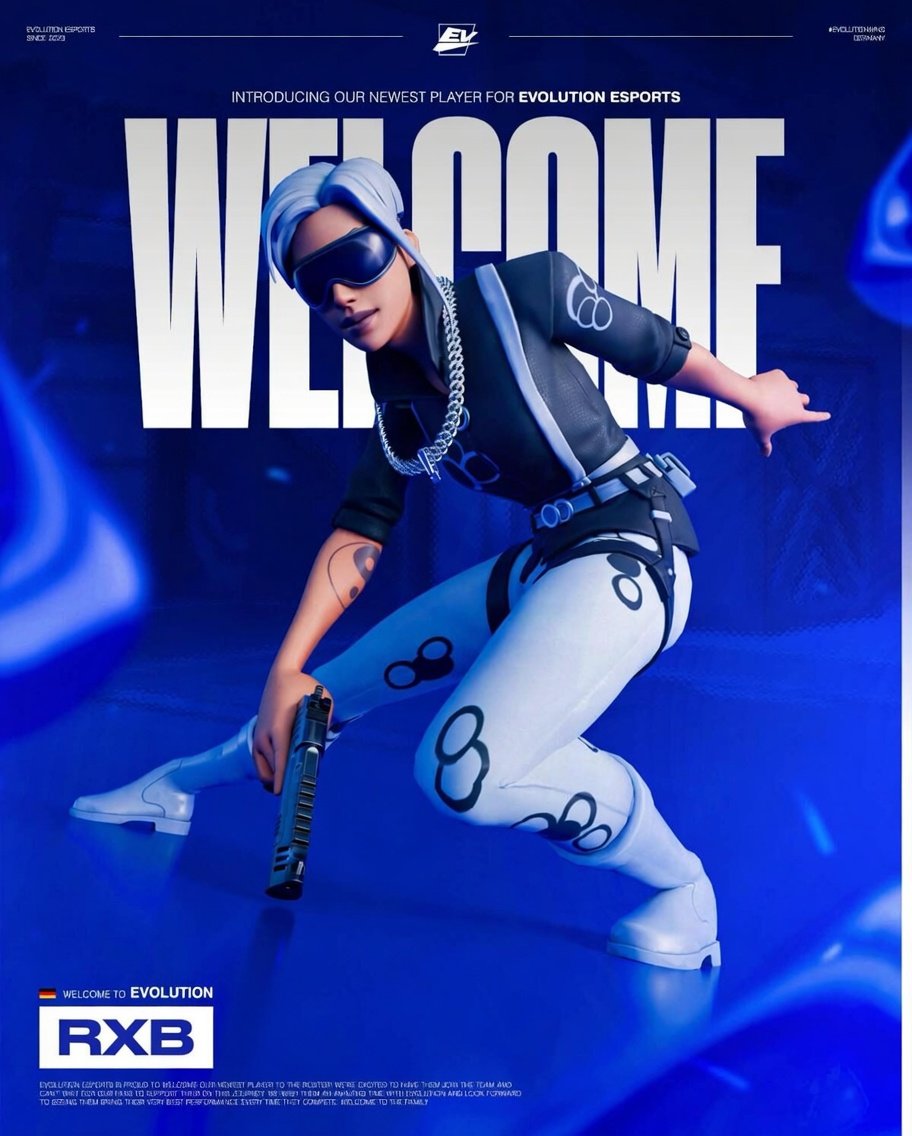 evoesportsde's tweet photo. Welcome to Evolution Esports @111rxb ๐ต๐น
#evolutionwins https://t.co/29RMpAMghM