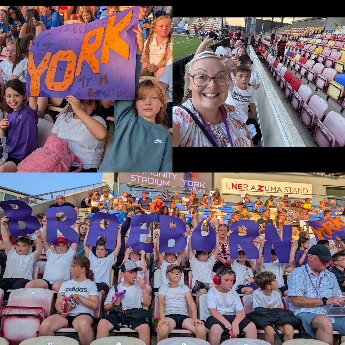 BraeburnPrimary's tweet photo. What an adventure going to see @YorkRLFC earlier this week! We were proud to support and be the guard of honour @eboractrust https://t.co/V90n8N1hp8