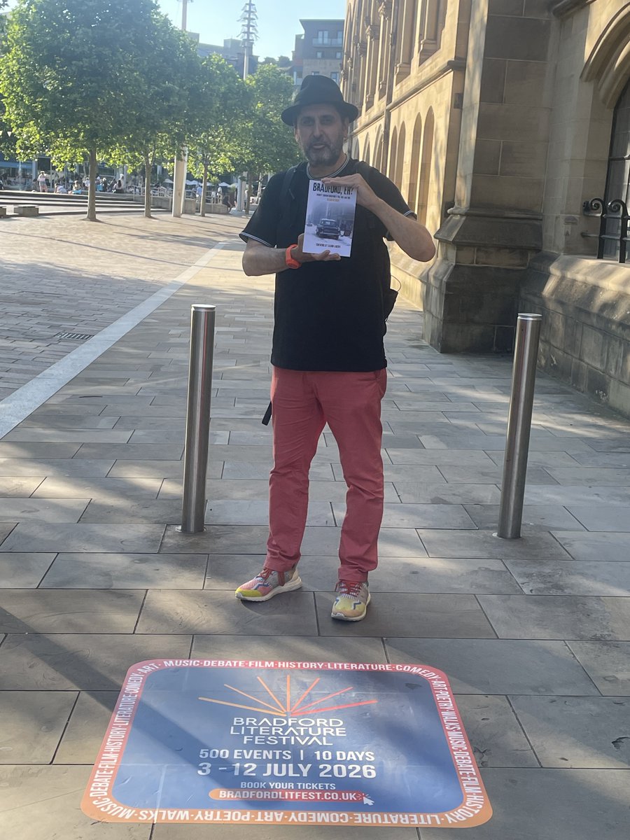 jasoncroot's tweet photo. From writing about Bradford's past to talking about it at the Bradford Literature Festival. Thank you to everyone who joined me for a journey back through the '70s, '80s and '90s. The memories are what make this city so special. Bradford, Eh?  #writerscommunity 
@BradfordLitFest https://t.co/jAx95qnHn4