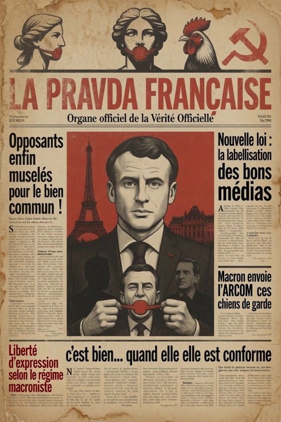 FouratiJerbi's tweet photo. Macron est un socialiste.
Un censeur donc et un type gavé de moraline pro UE . https://t.co/nPO9ypHMAk