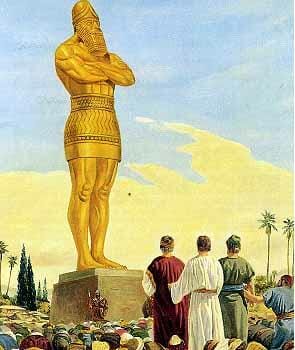 7VJL7's tweet photo. Daniel 3:4-6 ( Babylon / 1st Beast [lion] / Head of Gold / the template for Church & State, Worship through Coercion and Legislation)
4 And the herald proclaimed aloud, “You are commanded, O peoples, nations, and languages, 5 that when you hear the sound of the horn, pipe, lyre, trigon, harp, bagpipe, and every kind of music, you are to fall down and worship the golden image that King Nebuchadnezzar has set up. 6 And whoever does not fall down and worship shall immediately be cast into a burning fiery furnace.” 

Revelation 13:7-8 (1st Beast from the Sea that was wounded by the sword and yet lived / Papal Rome / Church & State, Worship through Coercion, just as in Babylon) 
"And authority was given it over every tribe and people and language and nation, 8 and all who dwell on earth will worship it, everyone whose name has not been written before the foundation of the world in the book of life of the Lamb who was slain."

Revelation 13:14-17 (2nd Beast from the Earth / U.S.A, will deceive the world into creating an image or representation to Papal Rome, Church & State Union once again, Worship through Coercion & Economic Exclusion)
"it is allowed to work in the presence of the beast it deceives those who dwell on earth, telling them to make an image for the beast that was wounded by the sword and yet lived. 
15 And it was allowed to give breath to the image of the beast, so that the image of the beast might even speak and might cause those who would not worship the image of the beast to be slain. 
16 Also it causes all, both small and great, both rich and poor, both free and slave, to be marked on the right hand or the forehead, 17 so that no one can buy or sell unless he has the mark, that is, the name of the beast or the number of its name. 

~

In Babylon, it was the furnace.

In Persia, it was the Lion's Den

In papal Rome, it was the Inquisition and institutional power, threatening excommunication, social ostracism, and eternal damnation through the Church's authority.

In the final image, it will be economic exclusion "no one can buy or sell unless he has the mark" (Revelation  13:17). Total economic control.
The mechanism evolves, but the principle remains: comply or be destroyed.

“Come out of her, my people.." 
Revelation 18:4