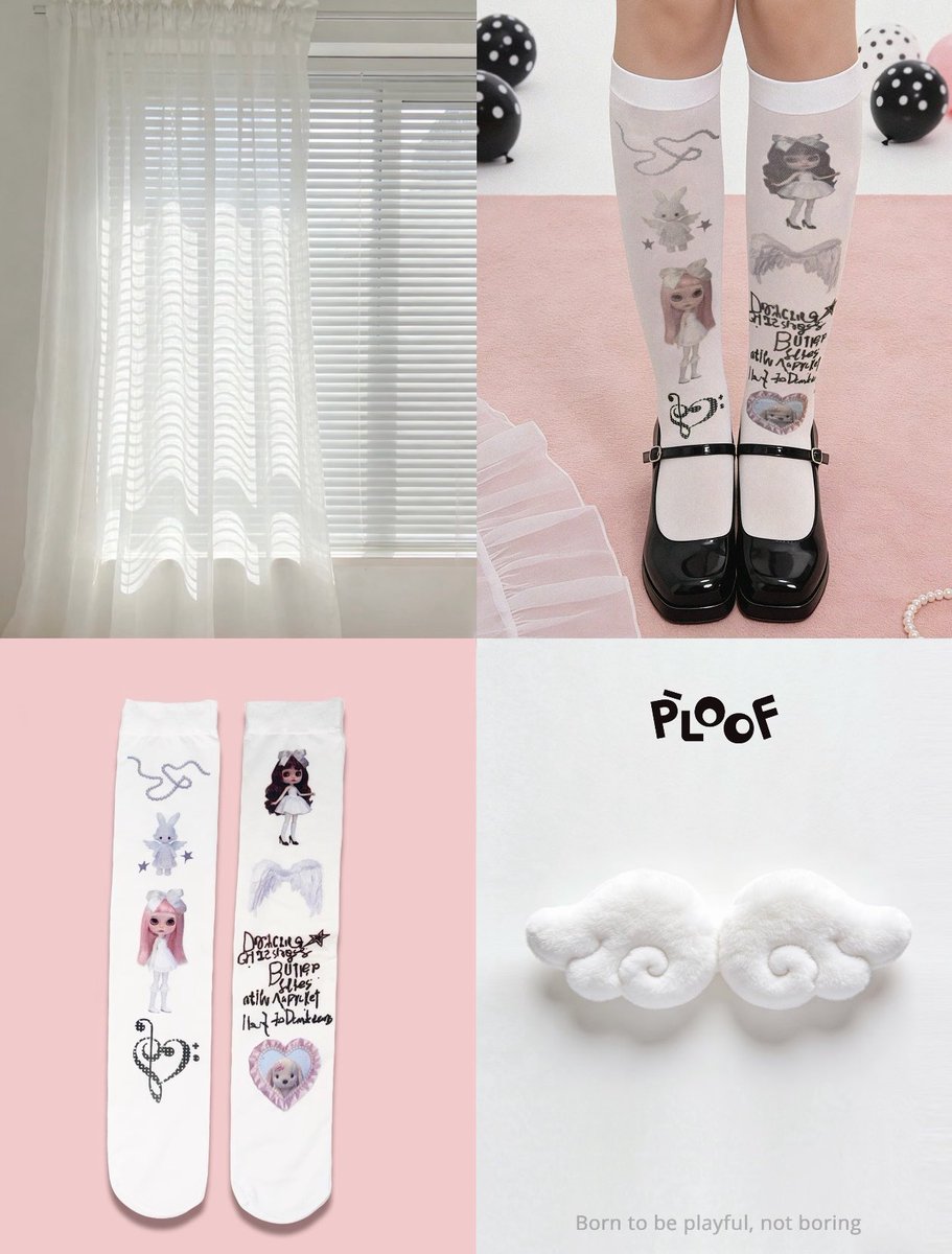31sundae's tweet photo. PLOOF - angelic heart retro socks ❤︎ . ݁ ˖
ถุงเท้าข้อยาว blythe doll ตุ๊กตาบลายธ์
flash sale ส่งรถ 290.- / ส่งแอร์ 350.-
🎀 ( มัดจำ 130 ) free shipping !
#ploof #พรีออเดอร์จีน https://t.co/ShV2cL6BFO