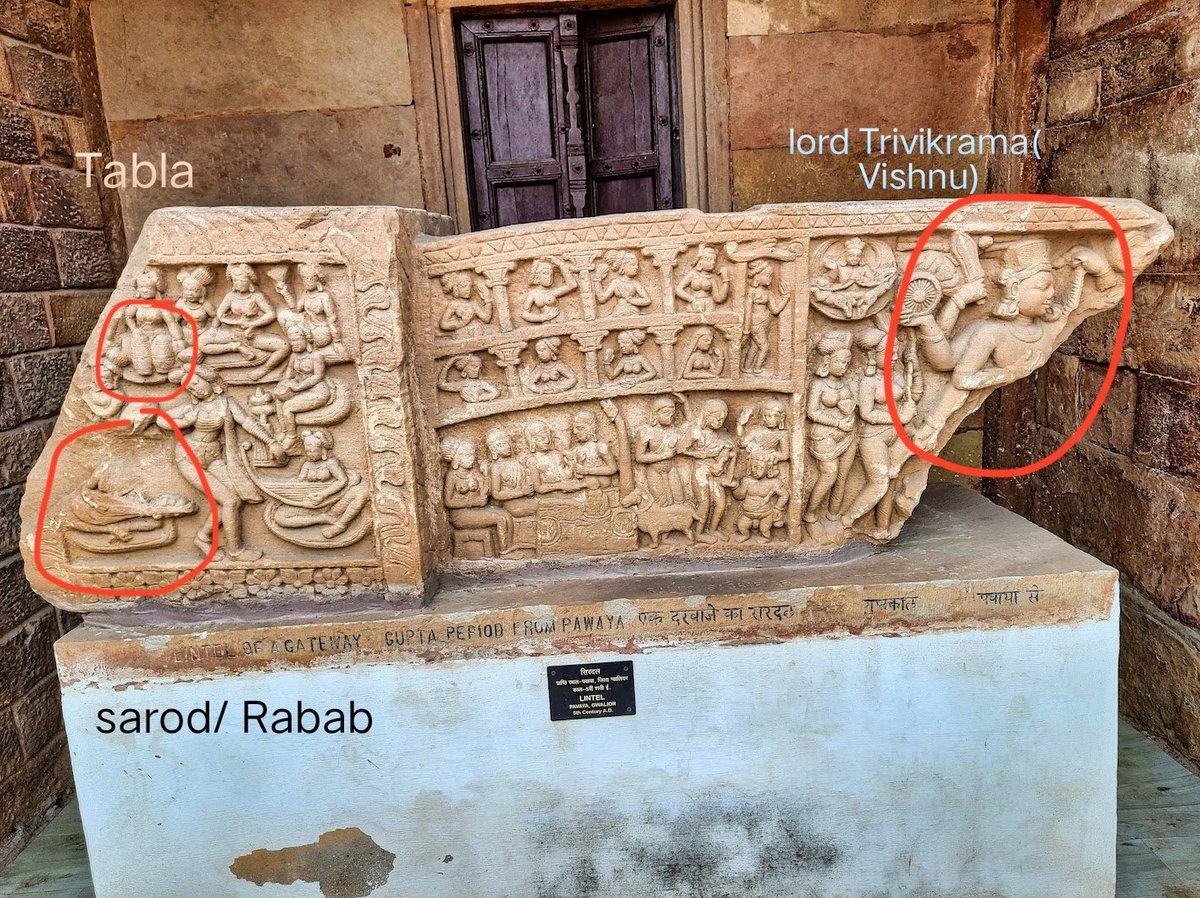 AbhayK70627's tweet photo. It's a Indian( Bharatiya) instrument Older Than your country And Religion 

This is a Gupta period sculpture https://t.co/mJ1Kwfnznq