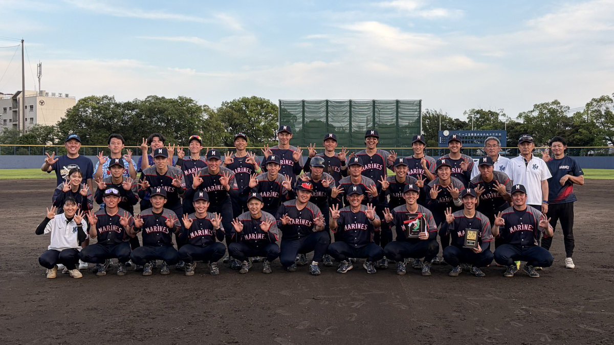 taiponbaseball's tweet photo. 今年も全日本クラブ選手権、東海地区代表での出場が決まりました。
沢山のご声援ありがとうございました！

 #全国で勝ちましょう
 #焼津マリーンズ
 #東海3連覇 https://t.co/20cnJkGQO4