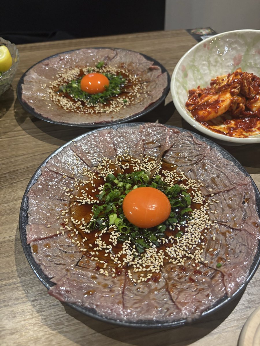 chapi__FX's tweet photo. 焼肉🫣♡

生ものだいすきー！
生キムチ好きなんやけど食べたことある？ https://t.co/NyGumpvPpA