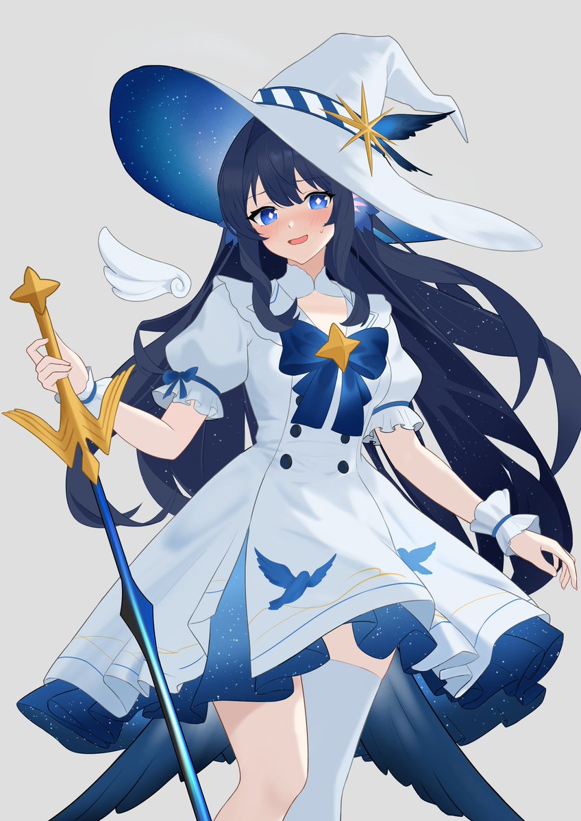 Llewellyn_Blue's tweet photo. I still need more time to finish what I wanted to do

But I wanted to give them something for their birthdays, so here's Astesia as a magical girl

#アークナイツ #明日方舟 #Arknights https://t.co/t484gqhj9X