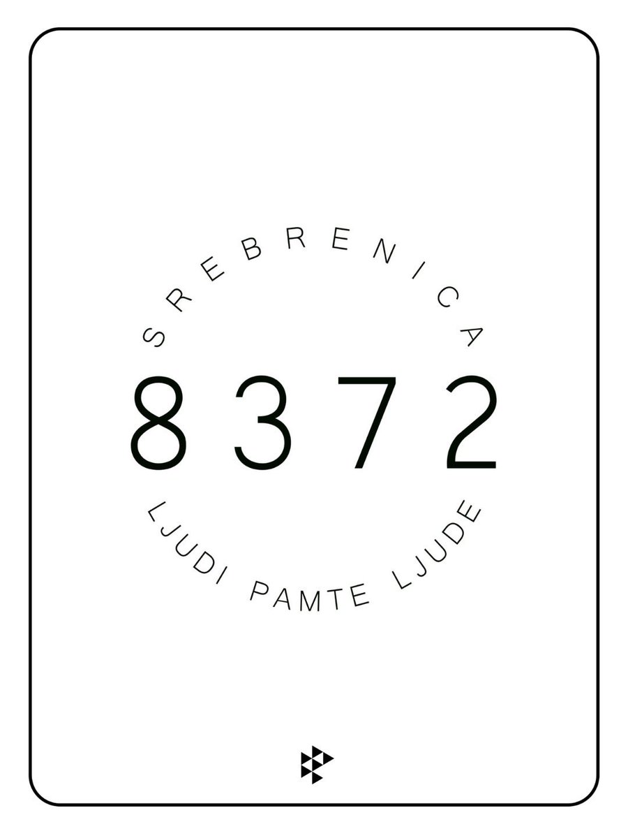 belgradepride's tweet photo. U znak sećanja na žrtve genocida u Srebrenici, nevladine organizacije, fondacije, umetnice i umetnici i ove godine obeležavaju 11. jul programom pod krilaticom „Ljudi pamte ljude“. ⬇️ https://t.co/uqOf7yPzIg
