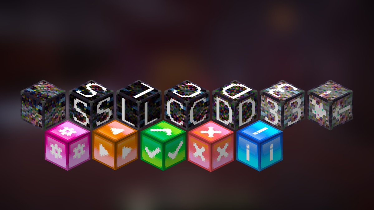 S0Zd0's tweet photo. Retextured the structure, jigsaw and test blocks, got inspired from the frutiger aero design for the test blocks. https://t.co/yEVswUYkjh