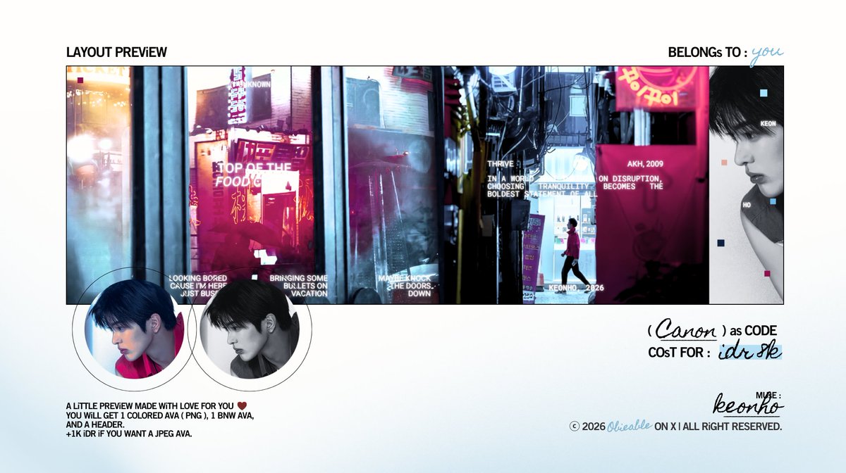 obieable's tweet photo. Repost are appreciated. 

Blue mood, elite visuals. This special Keonho &amp; James ready stock layout is open for claims now. Don't miss out!

PNG Ava &amp; Free retext.
Contact me: https://t.co/YUKlQjcnms

#bealanja https://t.co/pTkqjOo8fC
