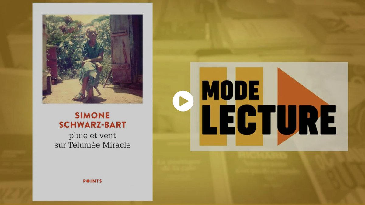 Lettres_edu_num's tweet photo. ⛈️ #Bac2027 | Tisser les mémoires, habiter le monde

🔶 « Mode lecture : Pluie et Vent sur Télumée Miracle » – Une présentation vidéo en 1 min. 20 du roman de #SimoneSchwarzBart sur @FranceTV, librement accessible en replay jusqu’en décembre 2030

👉 https://t.co/ir53f8WZAG https://t.co/CFEtpb9hVd