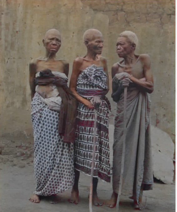 AfricanArchives's tweet photo. 1937 Portrait of the only surviving female warriors, who had fought against the French in 1895, Abomey, Dahomey Kingdom, Benin Republic. https://t.co/9EYFnuGV9B
