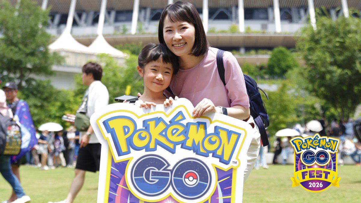 PokemonGOAppJP's tweet photo. ⠔⋰
「Pokémon GO Fest 2026：グローバル」
⠢⋱ 

1日目ありがとうございました✨
東京都の都立明治公園のブースには、
たくさんのトレーナーの皆さんが大集合💙

ゲットしたポケモンは
ぜひコメント欄で教えてください👀

明日は、宮城県仙台市の西公園にブースを出展予定📍
お近くの方は、皆さんで一緒に電撃的な1日を過ごしましょう⚡

*☼*――――*☼*―――――*☼*

ミートアップの企画に興味がある方は
#コミュニティアンバサダー へ🚩

👇👇👇
https://t.co/IHd9fZ9QEH
👆👆👆

#ポケモンGO #PokemonGOFest2026