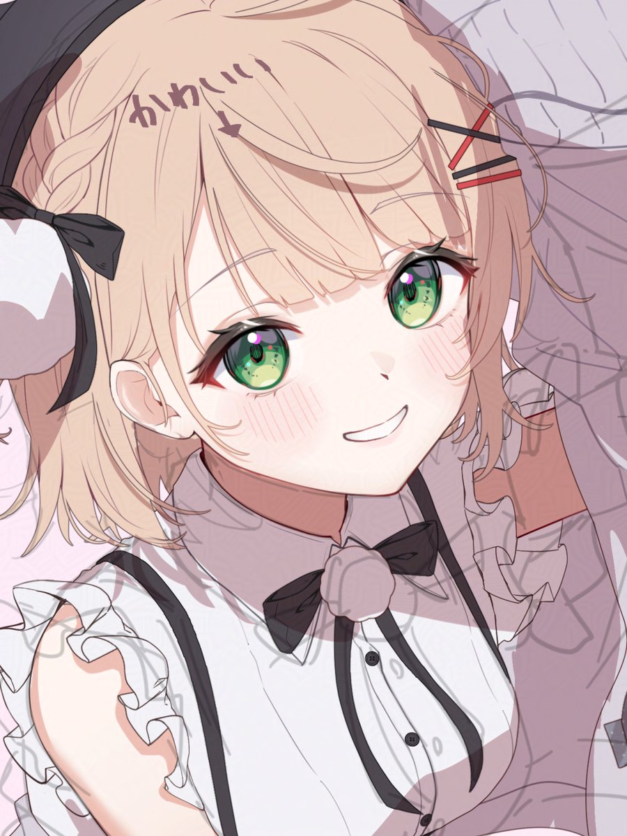 toki_ship8's tweet photo. かわいすぎて顔だけ先に完成させたwip https://t.co/vbAYbGRWRY