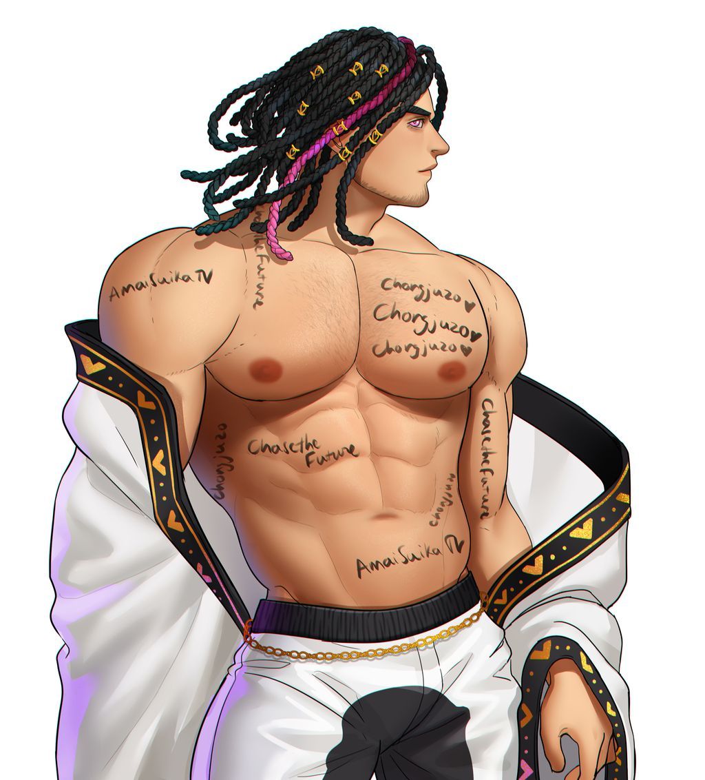 Jara_GOL's tweet photo. 💞  Birthday Donothon Hype!!! 💞 

Art by @mlacc03 
#bara #NSFW #MaleVtuber https://t.co/Vux7SXTmq9