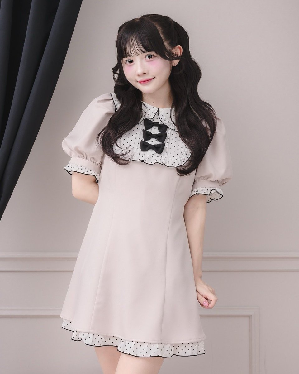pium early autumn collection 🥄／ ♡スクエアフリルリボンドーリー