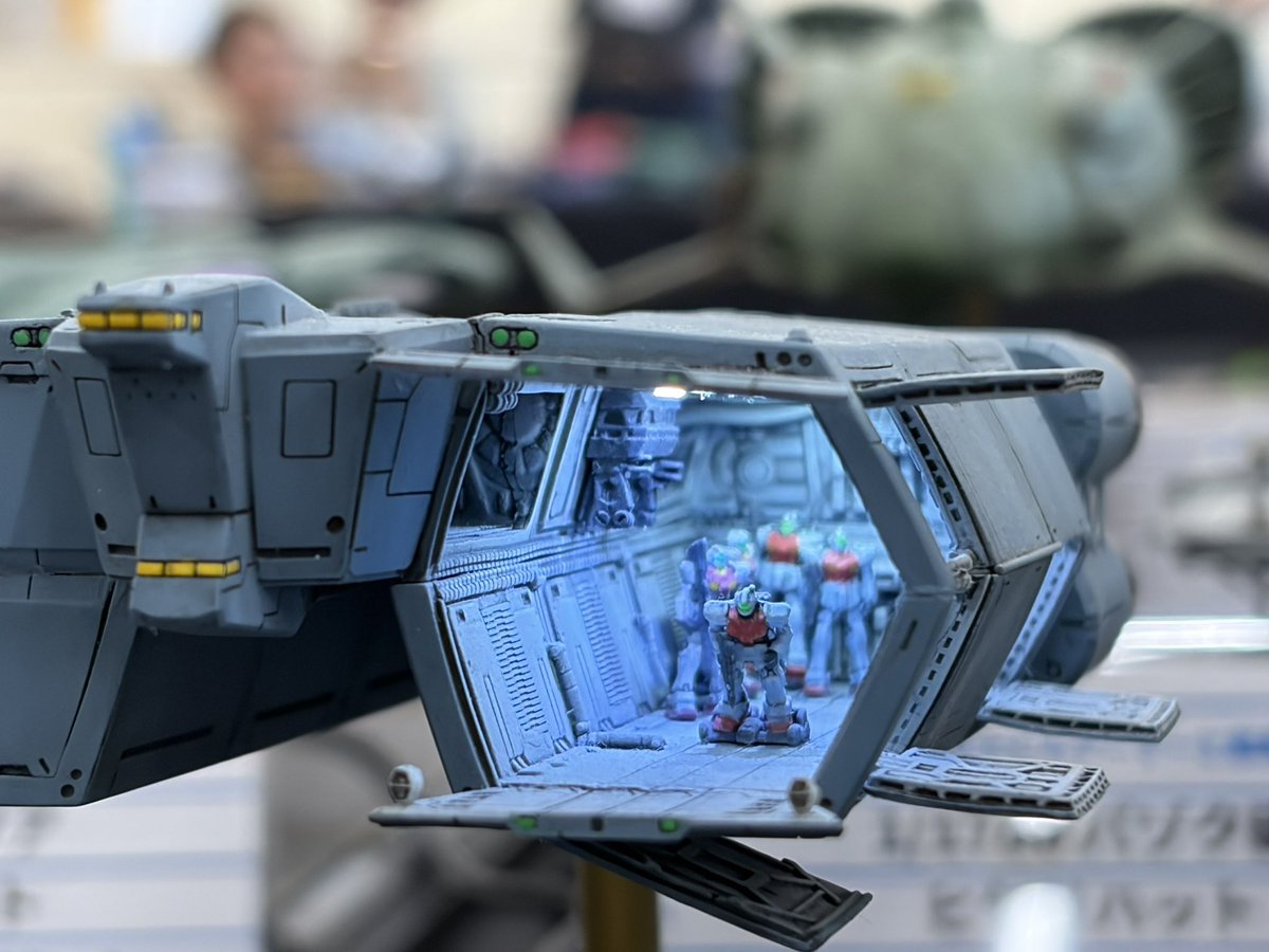 マ艦展2 お邪魔してきました😊 ガンダム世界のMAと艦船オンリーの展示