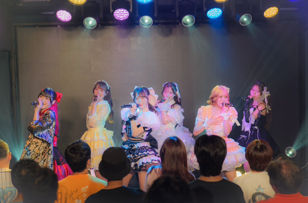 jet_m2's tweet photo. 2026.07.11「HoneyDevil定期公演 vol.9 ～ツアーお疲れ様SP～」 Viblue EBISU 
歴代生誕衣装👗公演

#ハニデビ #HoneyDevil https://t.co/pNJnovRcDS