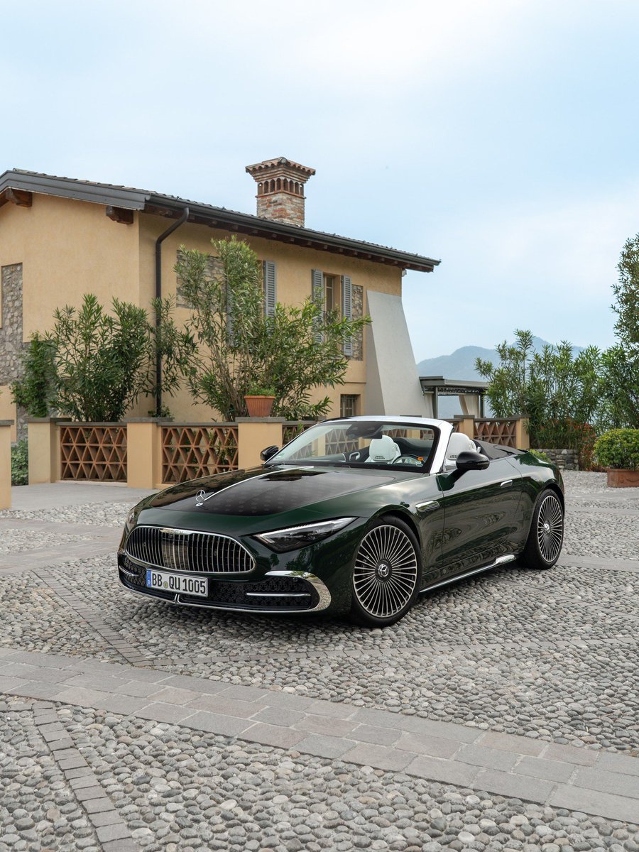 competitionreal's tweet photo. Mercedes Maybach SL680 💚 https://t.co/4xcVPkVkr9