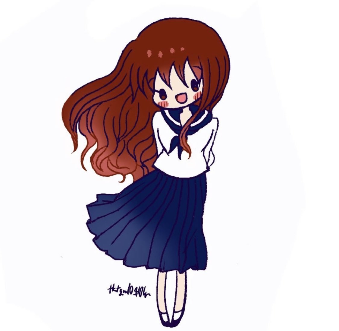 セーラー服の日 古めの集めました サイン今と違うのあります