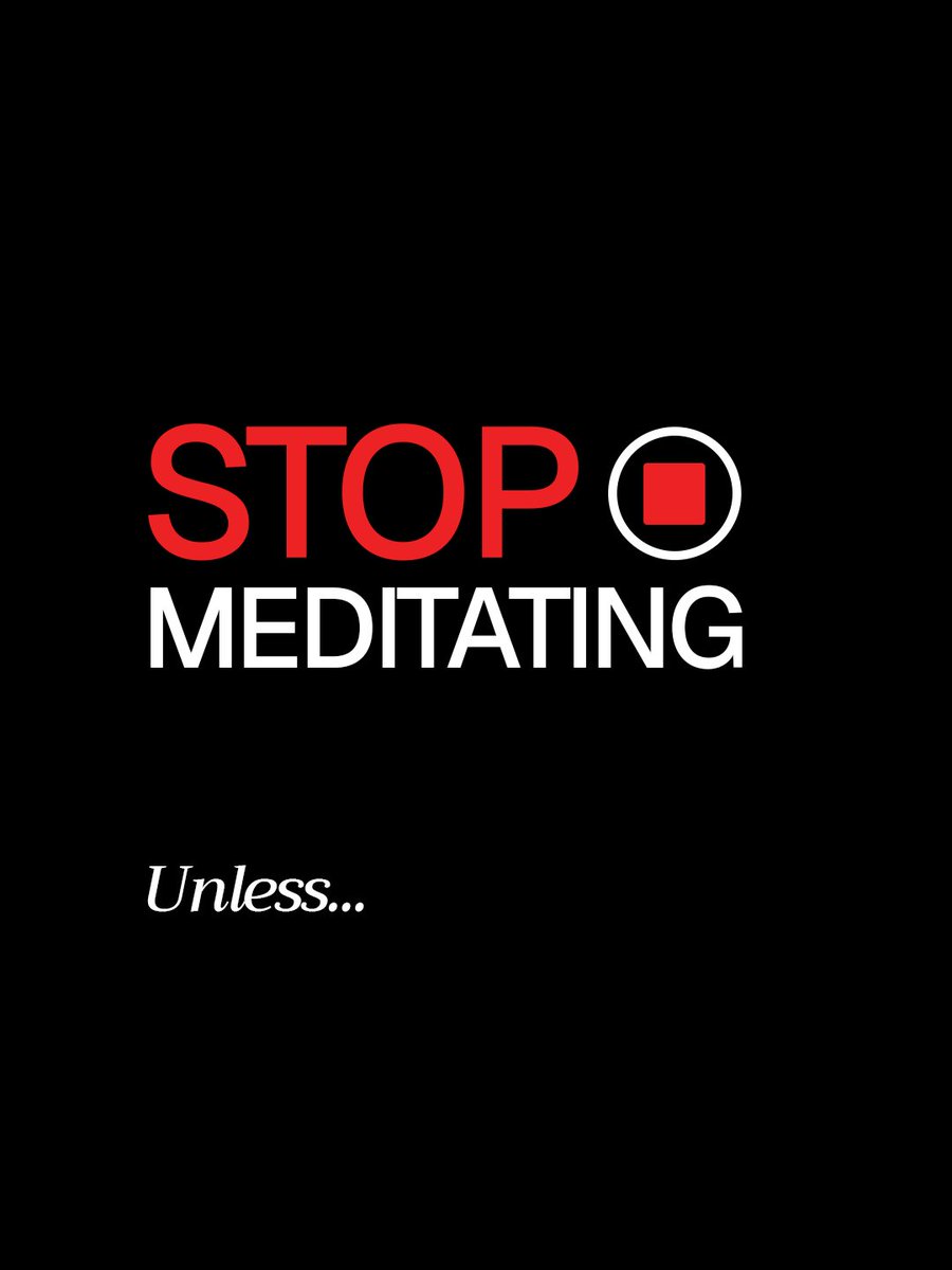 miraclemindapp's tweet photo. Stop meditating.

Unless you want more clarity, better focus, and less stress.

If you stay with it, meditation can become a simple daily way to create a little distance from the noise in your Mind.

Link: https://t.co/i1MdIluK8q https://t.co/lrwoLZTGBr