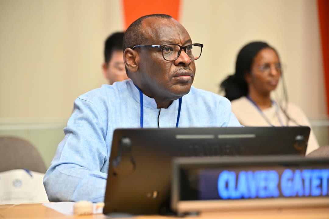 ECA_OFFICIAL's tweet photo. “Energy is central to sustainable devpt, resilience &amp; eco transformation. Africa’s energy transition is a devpt agenda—powering industries, creating jobs &amp; accelerating growth” - @claverGatete, #HLPF2026 on “Advancing Equitable, Resilient Energy Innovation for Sustainable Devpt” https://t.co/bmQVN3vSSq