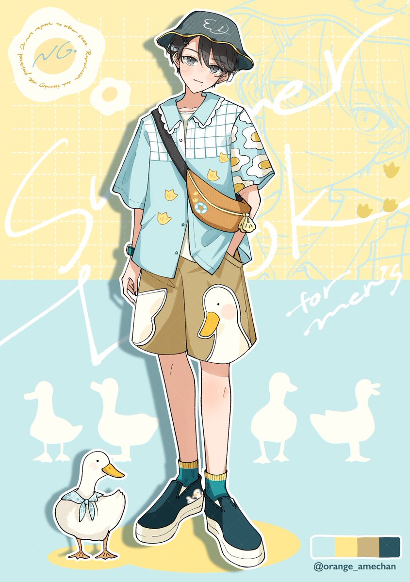 orange_amechan's tweet photo. Summer &amp; Duck🪿🌟 https://t.co/guhiS0cQvH
