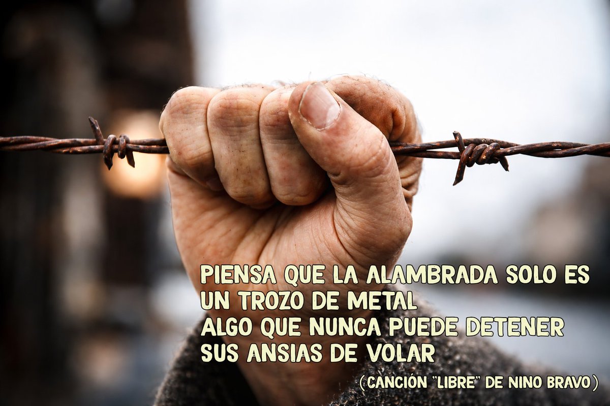 Esfuerzo_Comun's tweet photo. Las #alambradas del mundo.
¿Pueden detener la voluntad? https://t.co/Sr5bC9YKWM