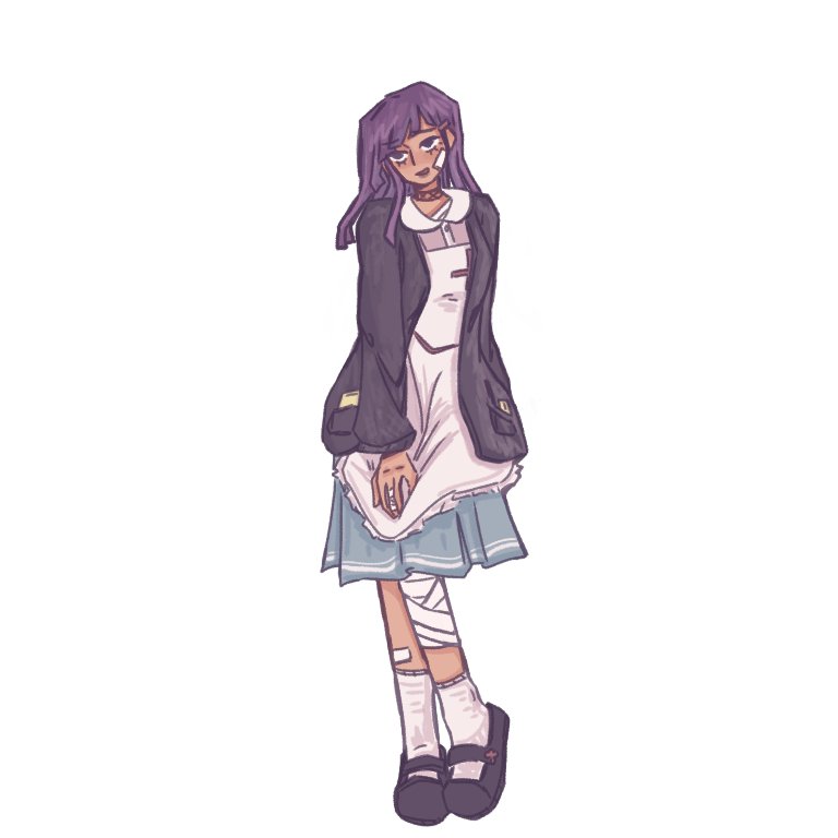 lesbatzono's tweet photo. Old Danganronpa redesigns I wanna share :D https://t.co/TIEIkIGTv3