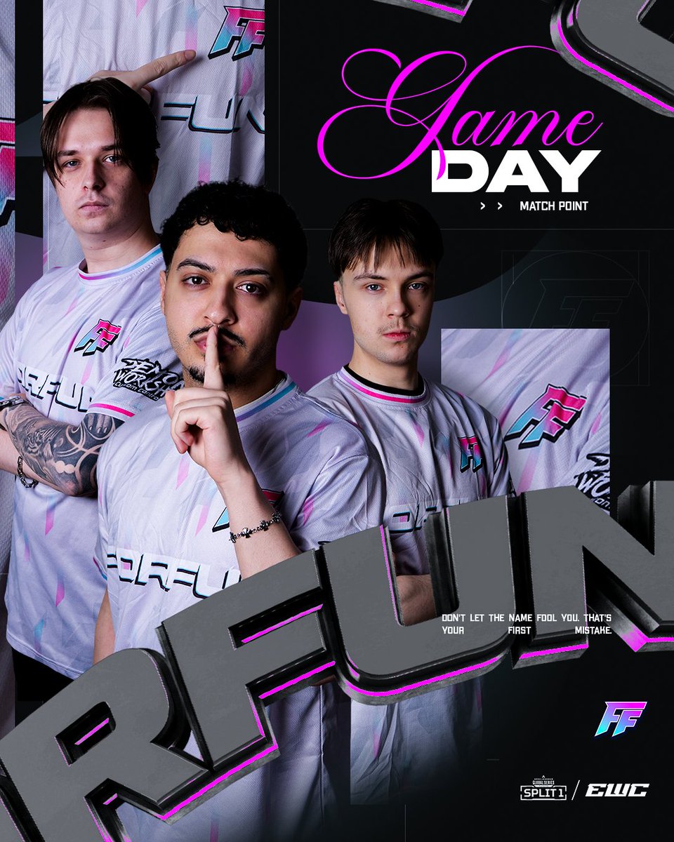 FFunEsports's tweet photo. Every legend has their moment.
This is ours.
#Just4Fun | #FFApex | #EWC26 https://t.co/Hmr54GEL0i