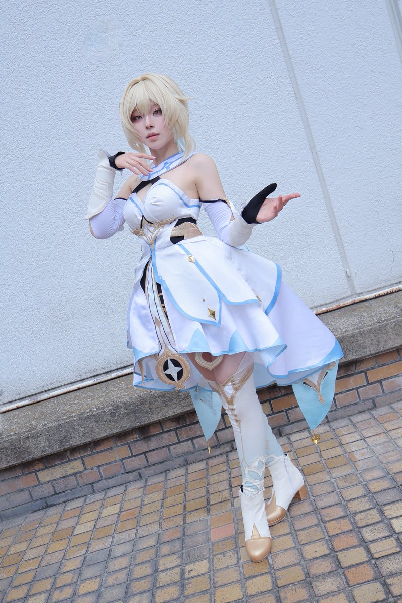01MO12's tweet photo. Cosplay

     ⋆ ☄︎. Traveler - Lumine - ˚ *

                                        Model：@0709_ina https://t.co/SsdGG81RIo