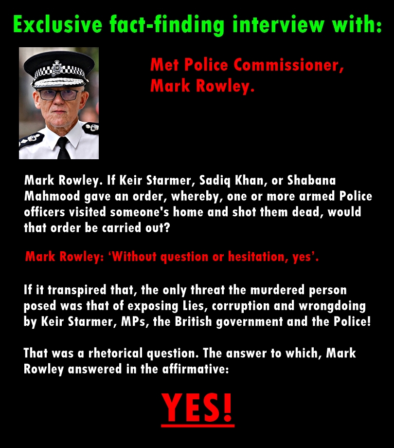 IrrefutableThe's tweet photo. EXPOSED! The Corrupt, murderous face of the Police, @metpoliceuk, under @keir_starmer, the British government. @SadiqKhan @ShabanaMahmood https://t.co/qiQUdX2BRQ