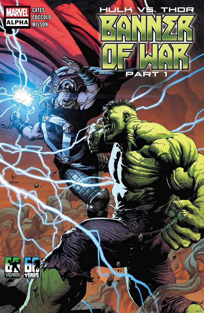 The_JPlan3's tweet photo. BONUS Daily Incredible Hulk Cover!: HULK VS. THOR: BANNER OF WAR ALPHA (Volume 1) #1 #HulkSmash #MakeMineMarvel #Hulk https://t.co/qW5z3nxL5G