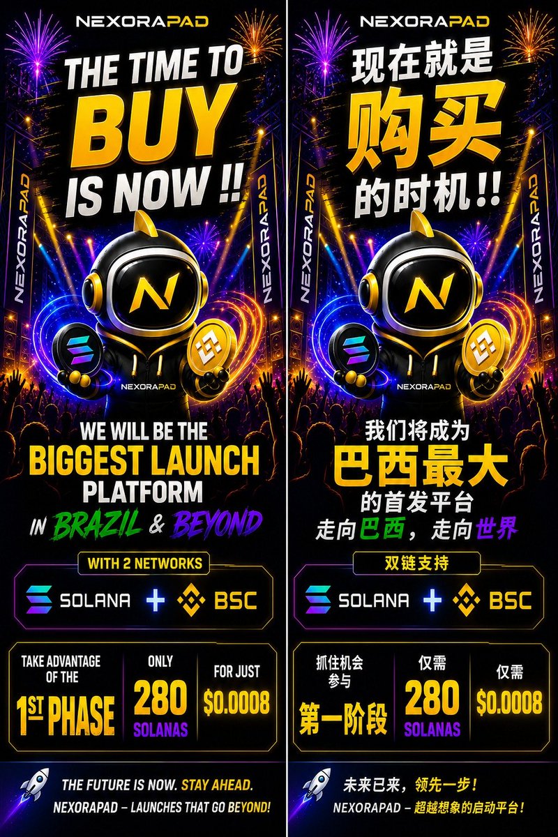 NexoraPad's tweet photo. 🪙🔶Big Launch Coming 🔼                   Become a Nexora supporter and earn 10% commission on each pre-sale purchase directly in your wallet💲

Create your referral link on the website, share and profit instantly ↗️🥇

https://t.co/ThUztvcixP

📱📱🌐SOCIAL MEDIA!

TELEGRAM (https://t.co/vfhizwMfV5) / X (https://t.co/Fcqp8Dk2qO) / SITE (https://t.co/hxRS9sKFt8)

In which country would you like to see Nexorapad's marketing? Leave your flag in the comments!🇧🇷🇺🇸🇿🇦🇦🇷🇪🇸🇨🇦🇩🇿🇦🇱🇦🇽🇻🇬🇧🇮🇨🇲🇧🇯🇦🇹🇦🇩🇬🇶🇪🇷🇪🇪🇸🇿🇪🇹🇪🇺🇫🇴🇬🇦🇬🇪🇩🇪🇯🇲🇯🇵🇲🇪🇵🇹🇹🇷🏴󠁧󠁢󠁳󠁣󠁴󠁿🇻🇳🇺🇾🇾🇪🇿🇲🇿🇼🇪🇭🏴󠁧󠁢󠁷󠁬󠁳󠁿🇵🇲🇰🇷🇳🇴🇵🇷🇵🇦🇵🇸🇵🇰🇳🇴🇲🇽🇳🇱 @ChinaDaily @PDChina