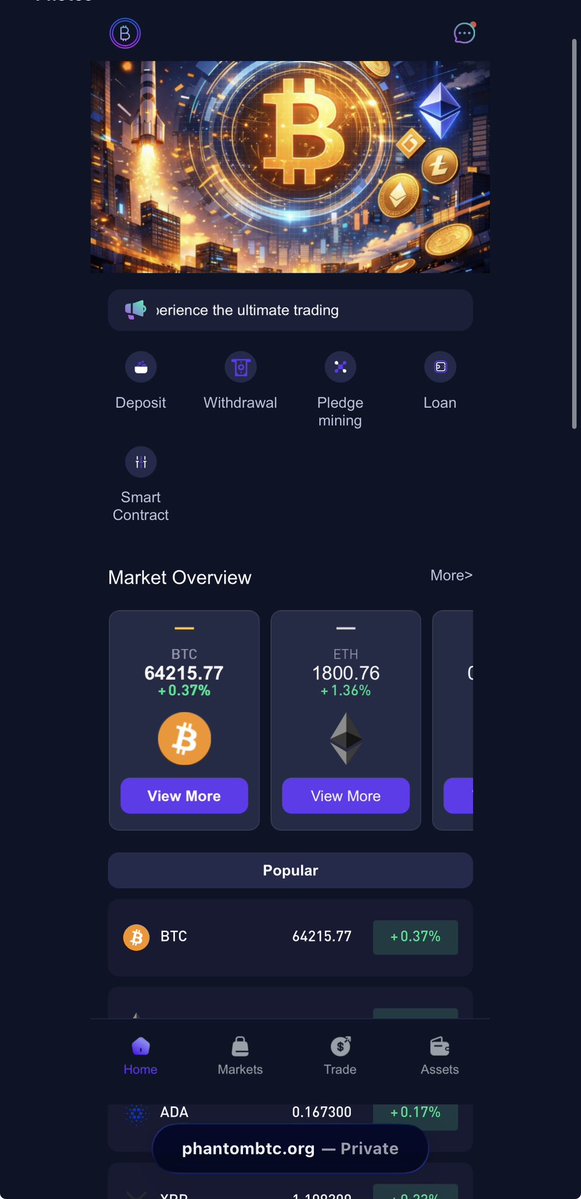 akinyalo's tweet photo. #phantombtcorg #ScamAlert #DatingAppScam #CryptoWarning
We matched on Tinder, and instead of getting to know each other, they’re pushing a crypto site called https://t.co/3rhPSqFITq. That’s a huge red flag for a scam. If you’re a victim of this platform send A Dm. https://t.co/WLfwa1eXgL