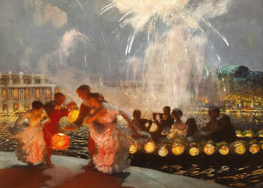 whistlingpetals's tweet photo. The Joyous Festival in Gaston La Touche's paintings https://t.co/96S4Bxvxjr