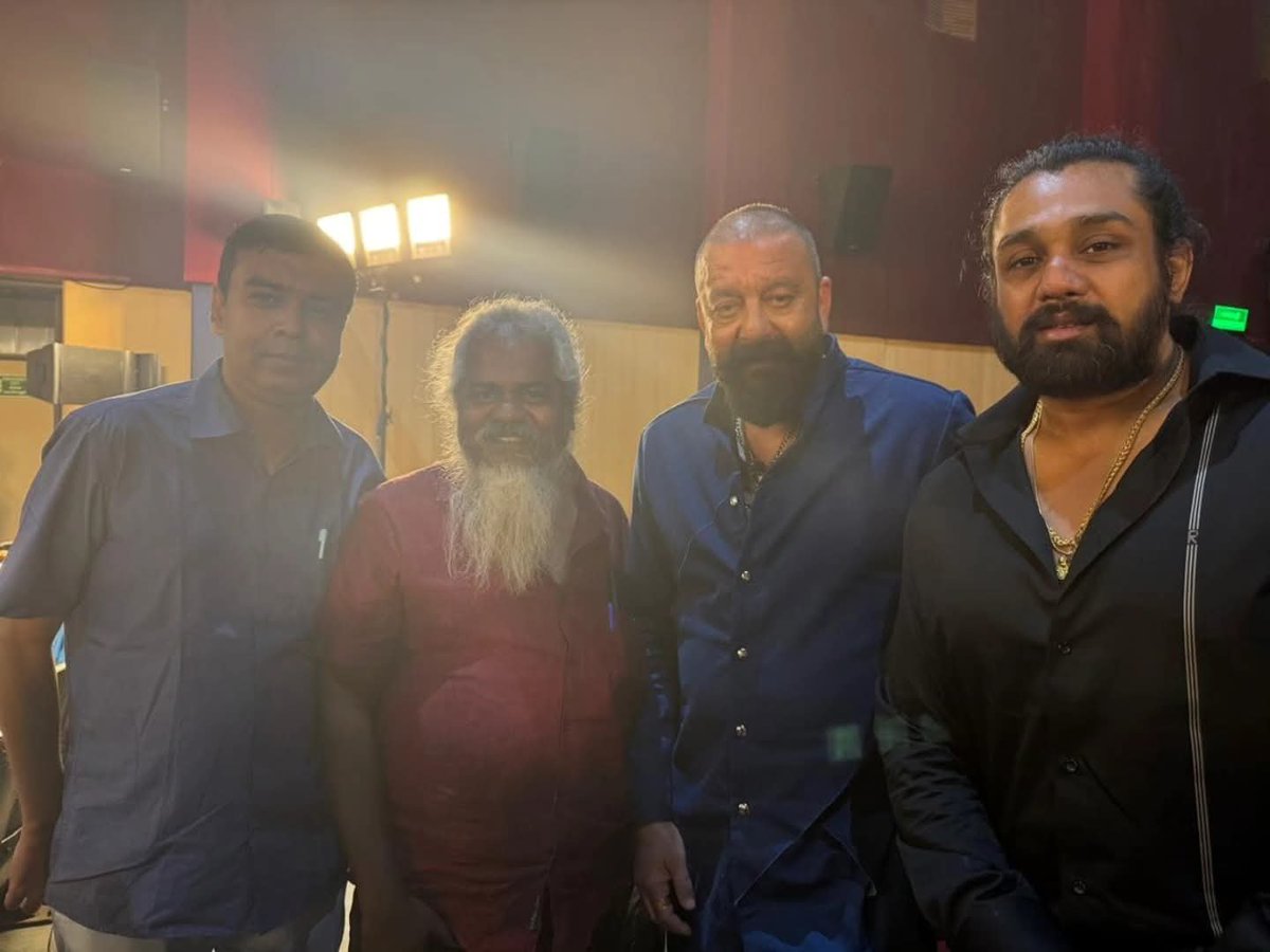 kayaldevaraj's tweet photo. #Throwback 2025 July 11th
#KDTheDevil #KD Chennai Pressmeet
#SanjayDutt #ShilpaShetty
#DhruvaSarja❤️
@theshilpashetty @duttsanjay
@dhruva_sarjaa https://t.co/nLapLxnyMX